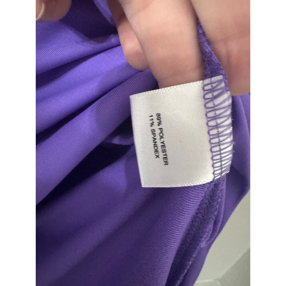 Peter Millar Wicking Purple Womens 1/4 Zip Long Sleeve Shirt Size Medium‎ - Picture 4 of 5